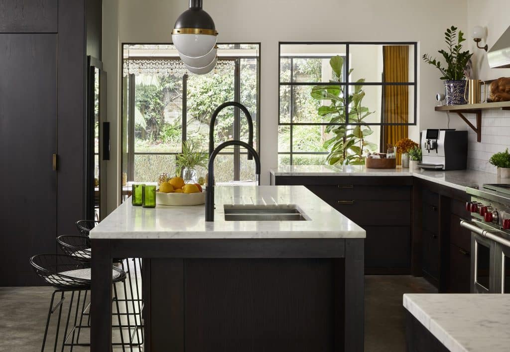 london family home kitchen