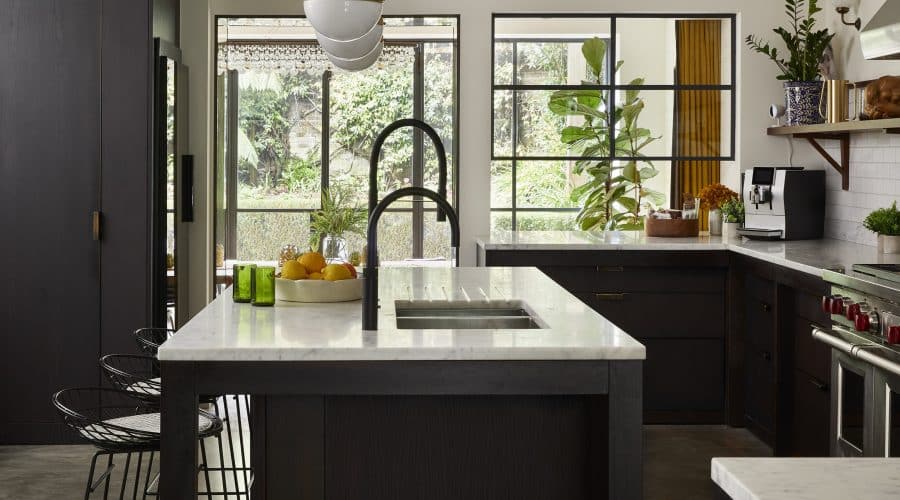 london family home kitchen