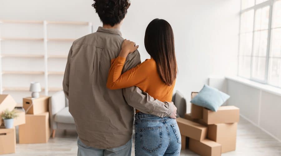 couple new home